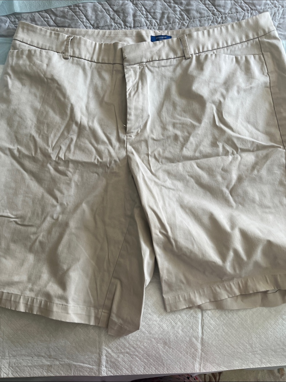 Dockers Women's Light Taupe Bermuda Shorts